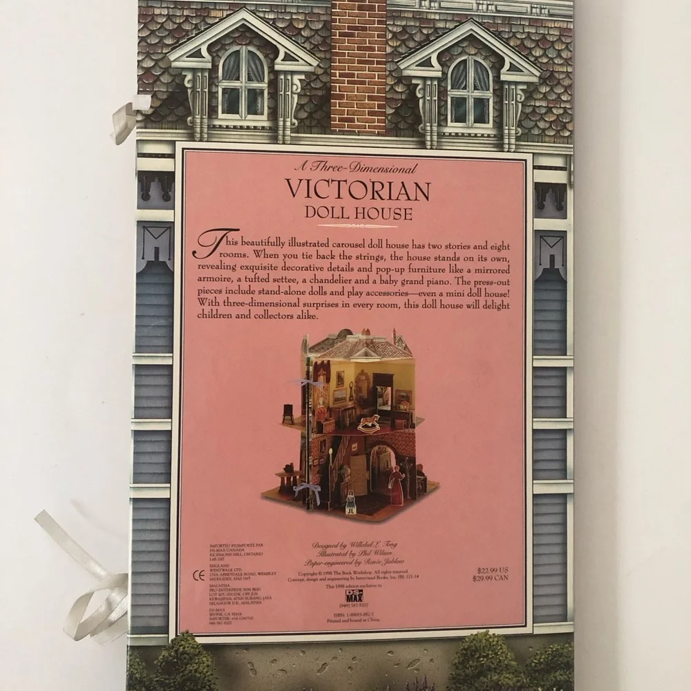 A Three Dimensional Victorian Doll House 3D Pop-Up Playset book